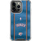 NBA Oklahoma City Thunder Jersey iPhone 16 Pro Max Clear Case